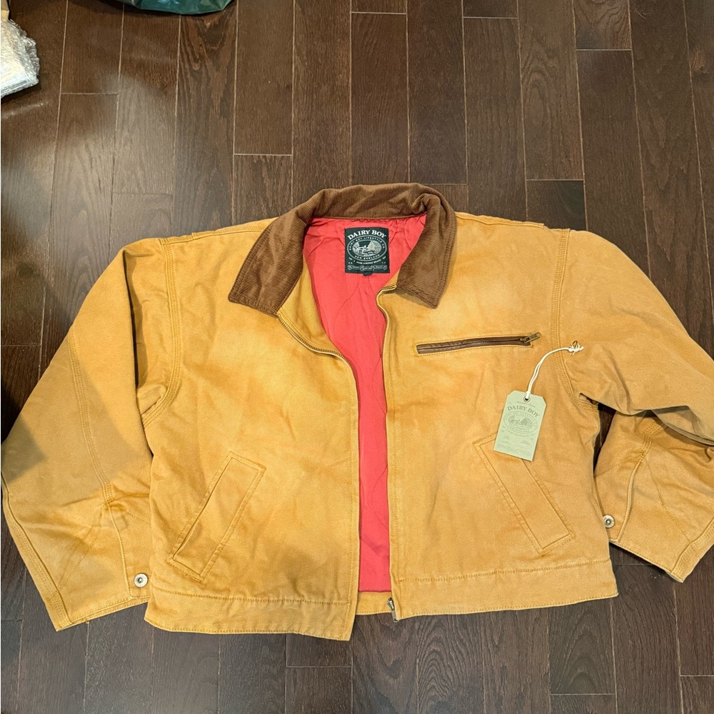 Dairy Boy Barn Jacket Evergreen NWT